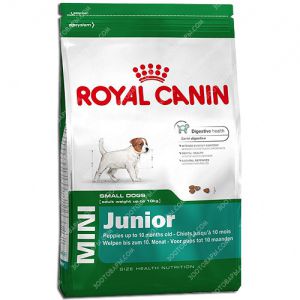 ROYAL CANIN:> Корм для собак Royal Canin Mini Junior 33 для щенков мелких пород с 2 до 10 мес сухой .В зоомагазине ЗооОстров товары производителя ROYAL CANIN (РОЯЛ КАНИН) ЕС,Россия. Доставка.