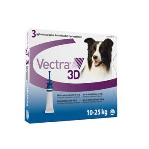 3d vectra (3д Вектра):> 3d vectra Раствор для борьбы с эктопаразитами Вектра 3D для собак 10-25кг 3ппт по 3,6мл .В зоомагазине ЗооОстров товары производителя Ceva(Сева), Франция. Доставка.
